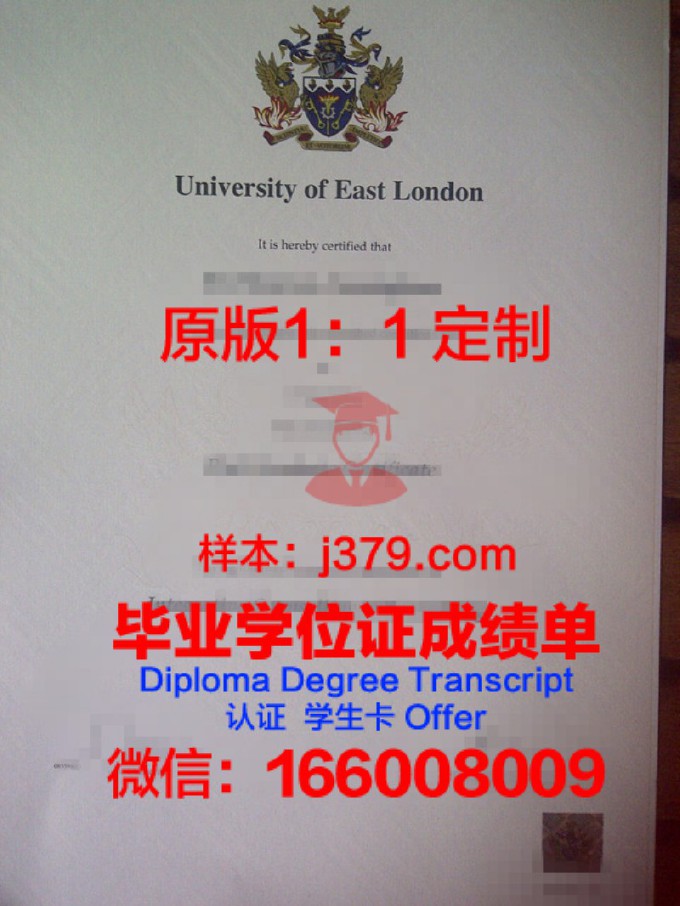 伦敦大学圣乔治学院毕业证样本