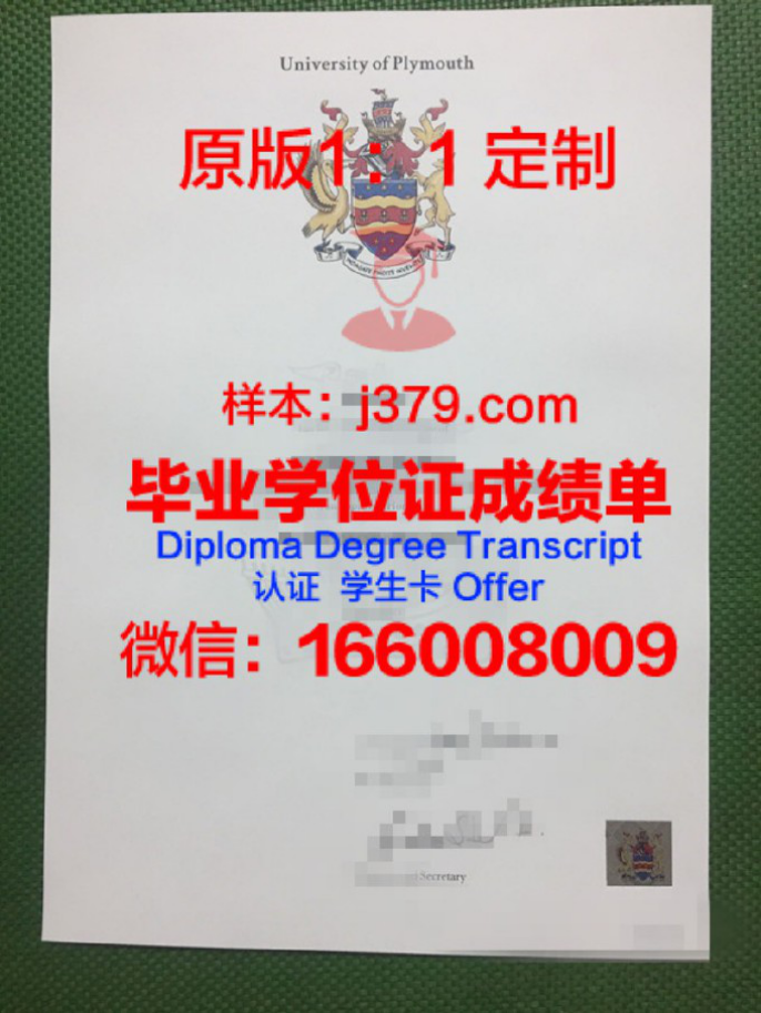 普利茅斯州立大学本科毕业证:一张通往未来的通行证