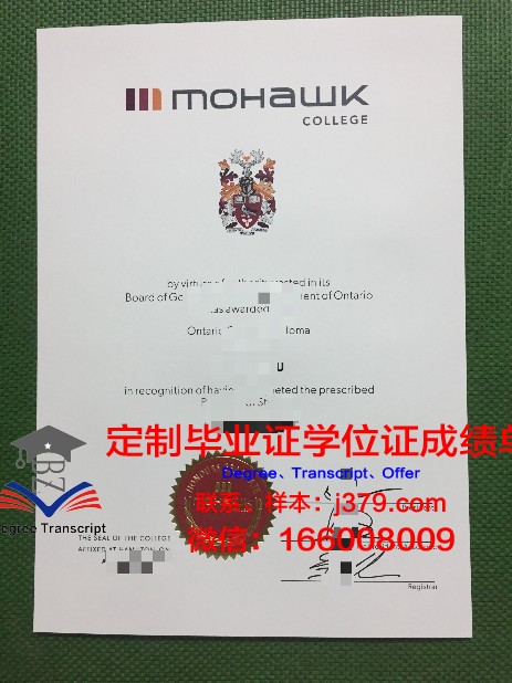 霍克学院 diploma 毕业证
