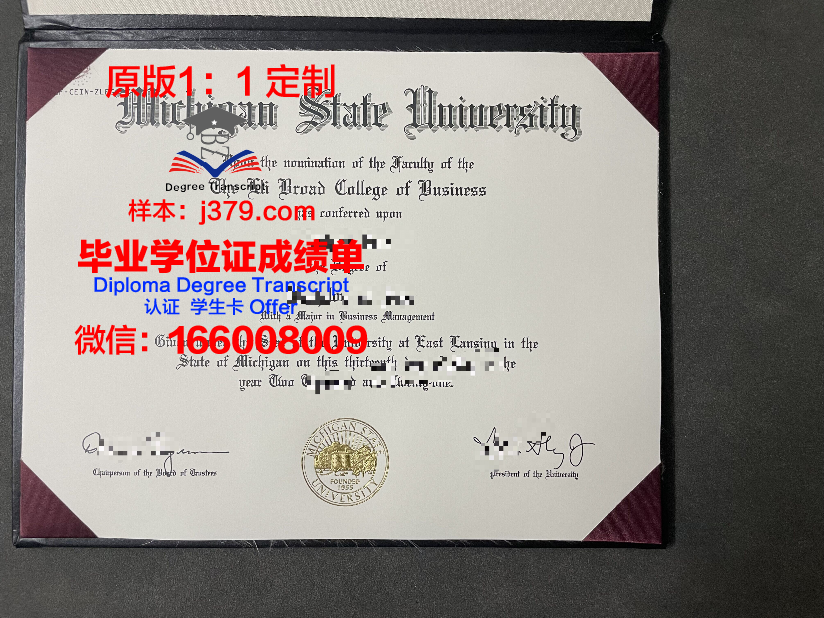 密歇根州立大学毕业证书原件(密歇根州立大学本科专业)