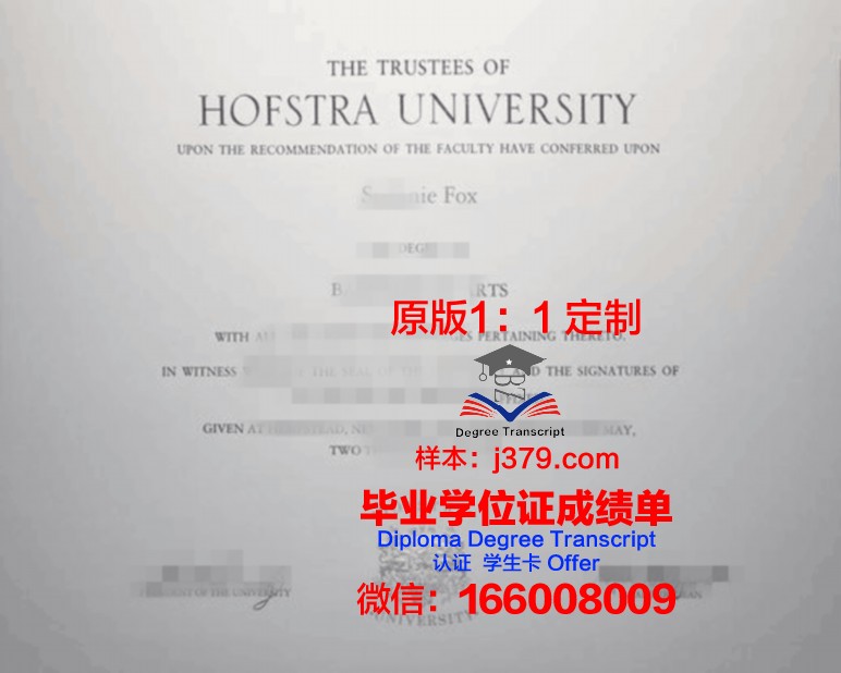 霍夫应用技术大学证书成绩单(霍夫应用科学大学)