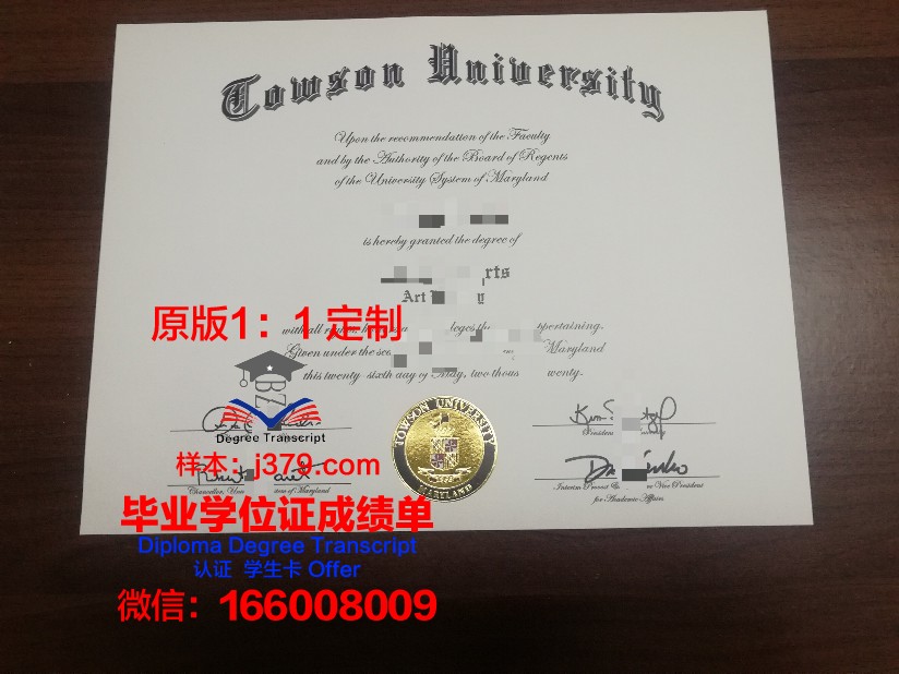 陶森大学证书成绩单(陶森大学证书成绩单图片)