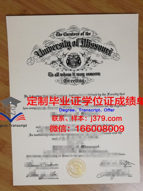 密苏里科技大学博士毕业证：一张通往未来的通行证