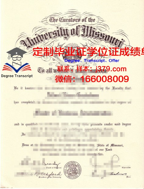 密苏里浸会大学硕士毕业证书样本(浸会大学研究生毕业证)