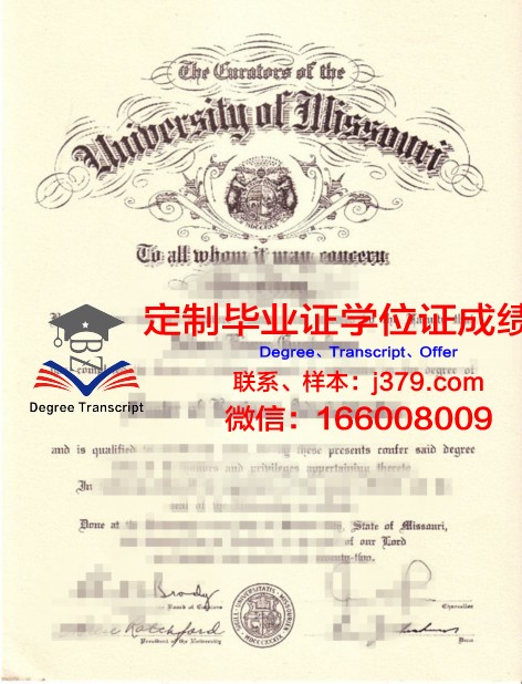 密苏里科技大学毕业证diploma
