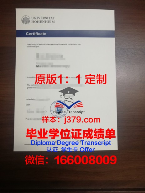 霍恩海姆大学博士毕业证(霍恩海姆大学博士生申请要求)
