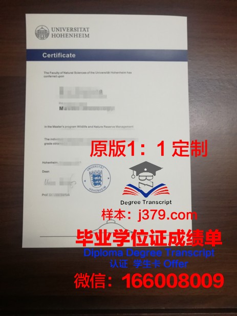 霍恩海姆大学毕业证高清图(霍恩海姆大学硕士申请)