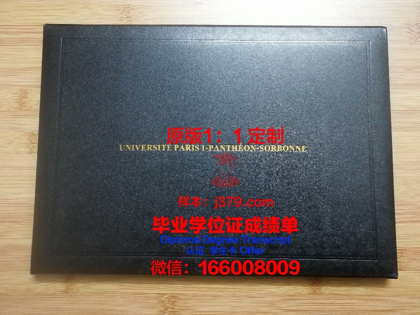 巴黎第一大学毕业证Diploma文凭