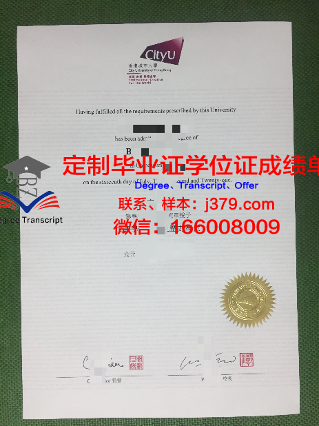 香港城市大学学位证毕业证(香港城市大学学士学位等级划分)